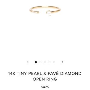 Never worn Zoe Chicco ring. 14k gold.